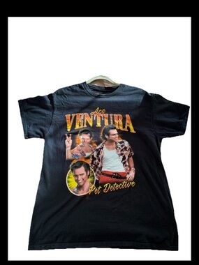 Ace Ventura Graphic Tee - Black
